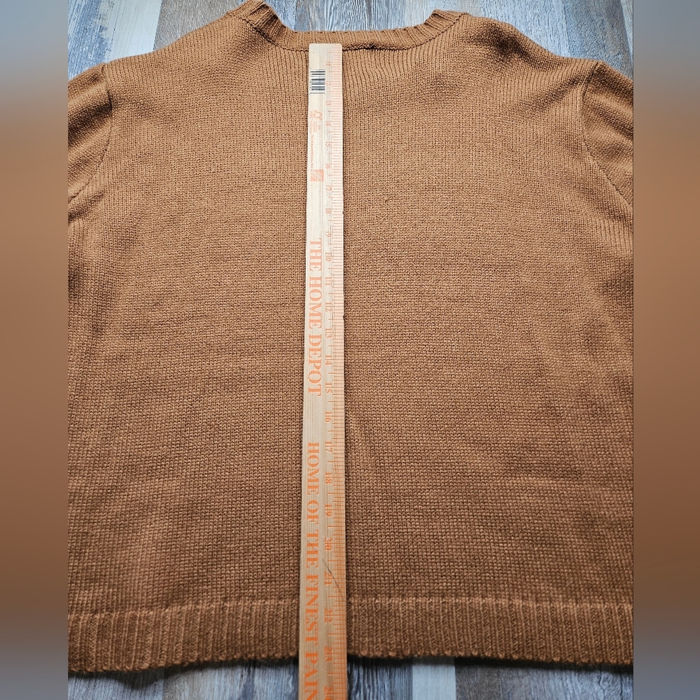 Whiskey Weather Sweater Panache Size Large Brown - Picture 8 of 11